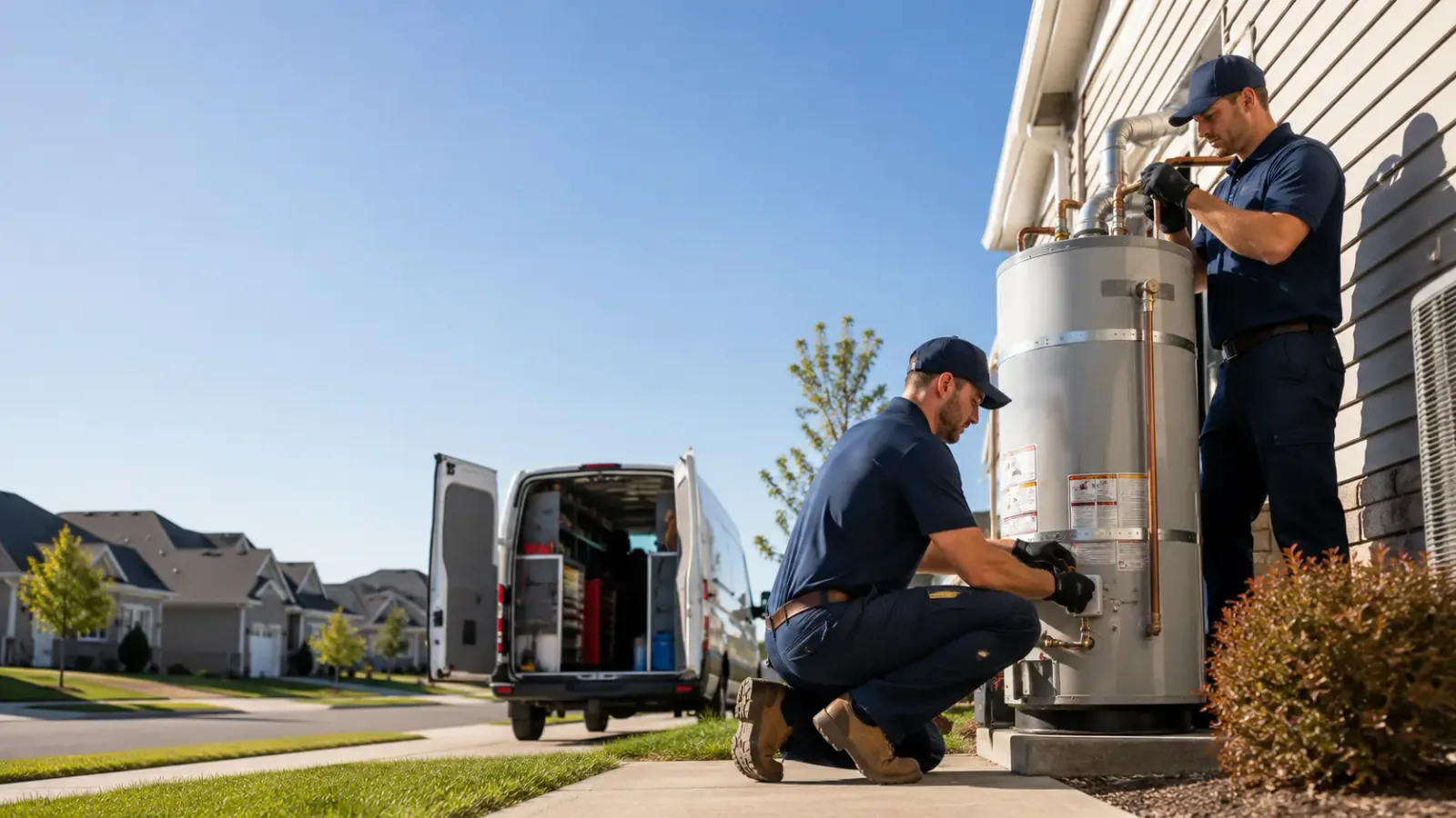 Water Heater Installation in Audubon, IA